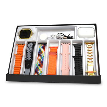 H20 Smart Watch & Wireless Earphone Set 10-in-1