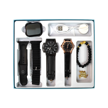 Ultra Premium Couple Watch With Series 9 Smart Watch and Jewelry