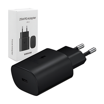 Samsung 25W 2 pin & 3 pin PD Adapter USB-C 🔋Super Fast Charging